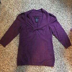 Women’s New York and Company Purple Sweater